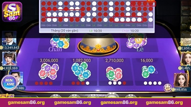 bảo toàn vốn chơi xóc đĩa sam86