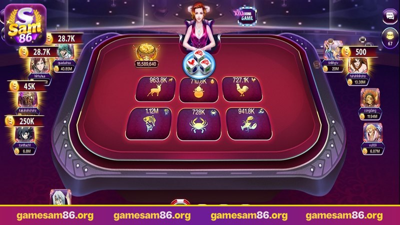 bầu cua sam86 có 6 cửa cược