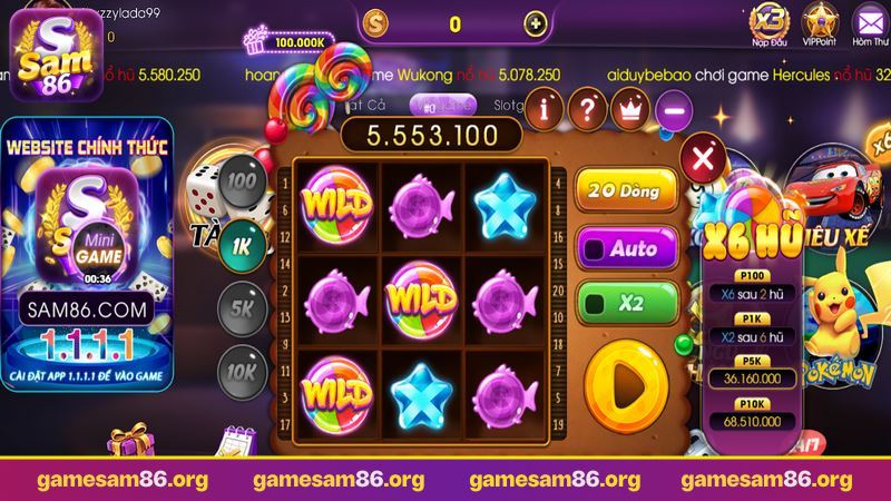 bí quyết chơi minigame sam86