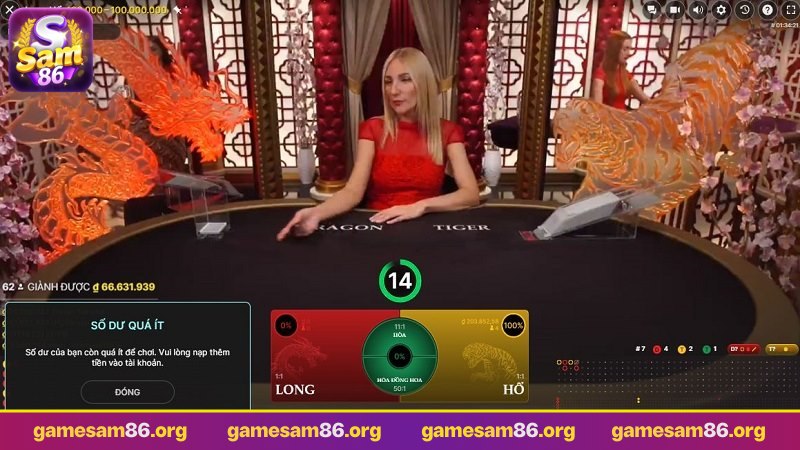 casino sam86 rồng hổ