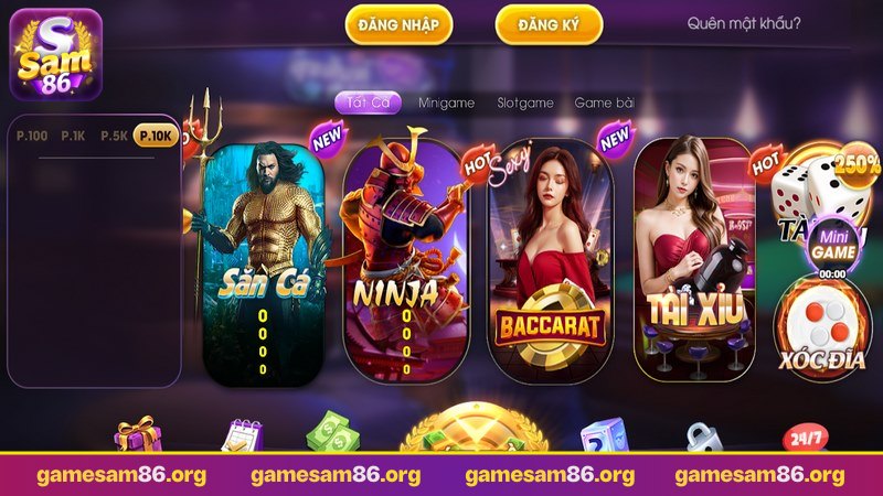 giới thiệu sam86 là thương hiệu uy tín