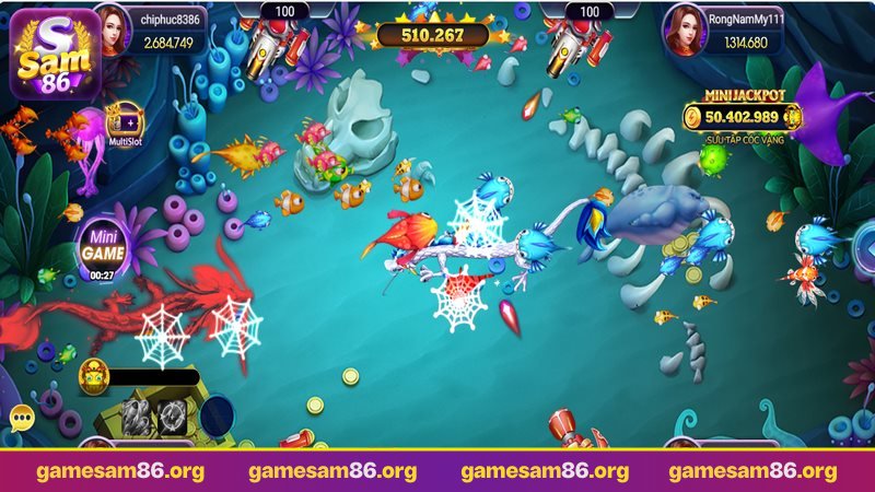 giới thiệu về bắn cá long vương sam86