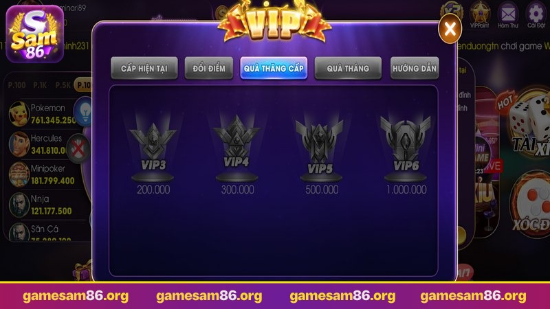 khuyến mãi sam86 hàng tháng