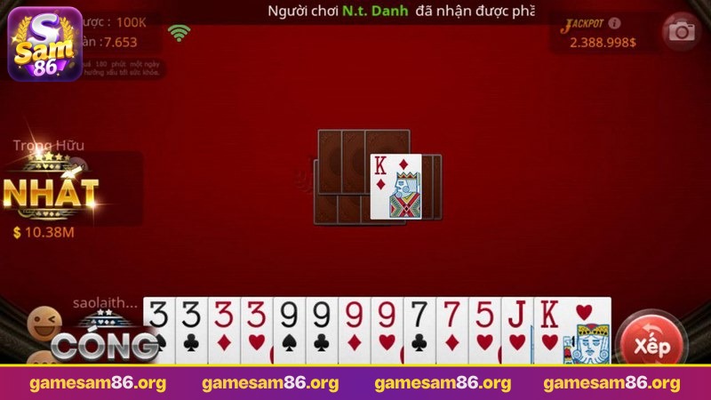 linh hoạt khi chơi tiến lên miền nam sam86