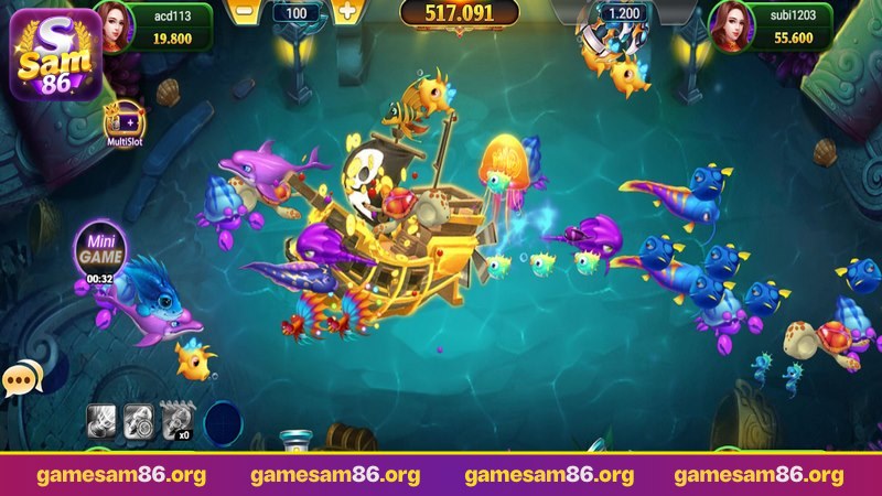 ưu điểm của bắn cá sam86